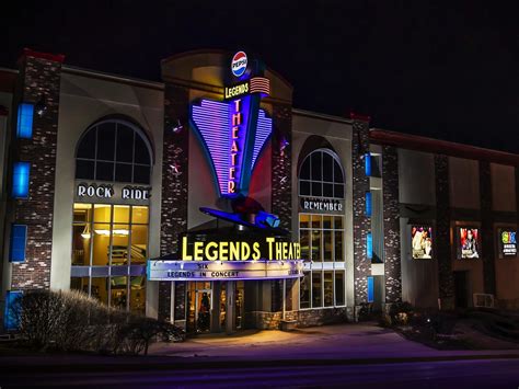Legends branson - Branson, dubbed "The Live Entertainment Capitol of the World," boasts over 100 shows in fifty-two theaters including Pepsi Legends Theater. In addition to world class live …